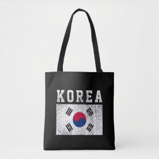 Korea Flag Tote Bag