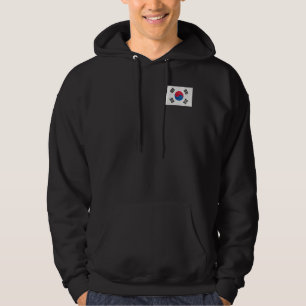 Korea Flag With Vintage Korean National Colours Hoodie
