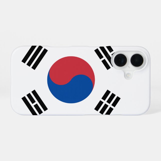 Korea iPhone 16 Case (Back Horizontal)