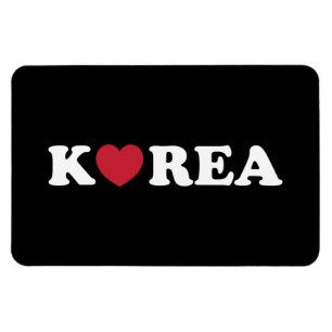 Korea Love Heart Magnet