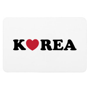 Korea Love Heart Magnet