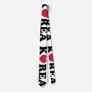 Korea Love Heart Tie