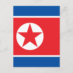 korea north postcard