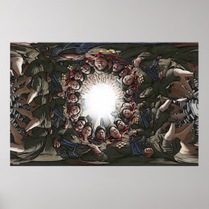 KOREA NORTH SYNDROM POSTER