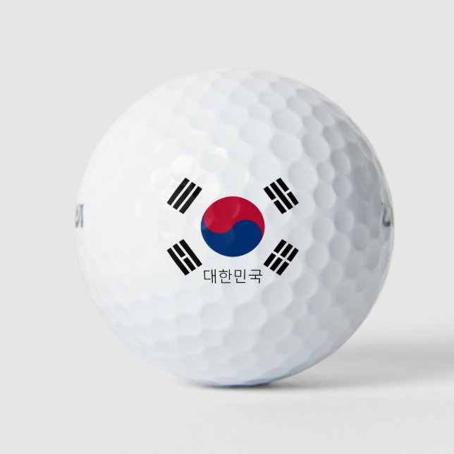 korea south golf balls (Front)