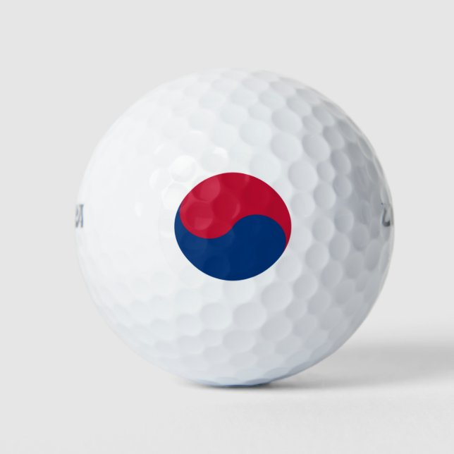 korea south golf balls (Front)