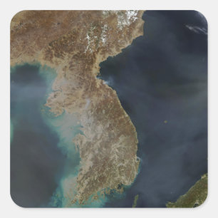 Korea Square Sticker