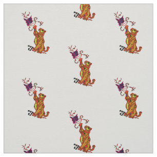 Korea tiger fabric