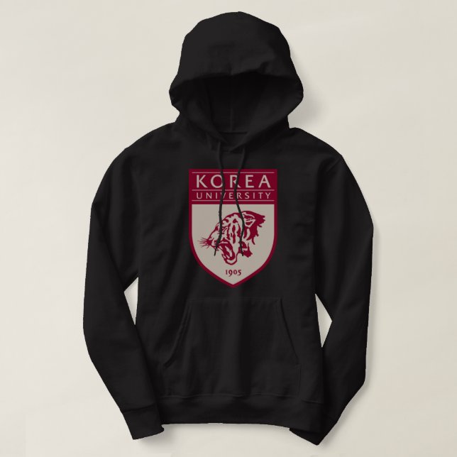 Korea University Logo (Korean  Hangul  Kpop)  Clas Hoodie (Design Front)