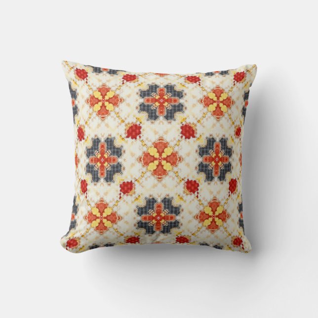  Korean abstract Taegeuk pattern pillow cushion (Front)