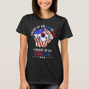 Korean American America Pride Foreign South Korea T-Shirt