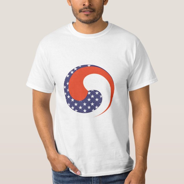 Korean American Taeguk T-Shirt (Front)