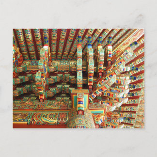 Korean Architecture Postcard