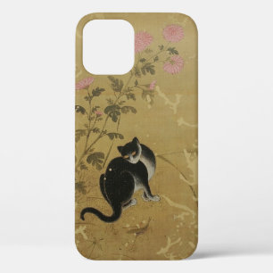 Korean Art Cat Vintage Joseon Artwork iPhone 12 Pro Case
