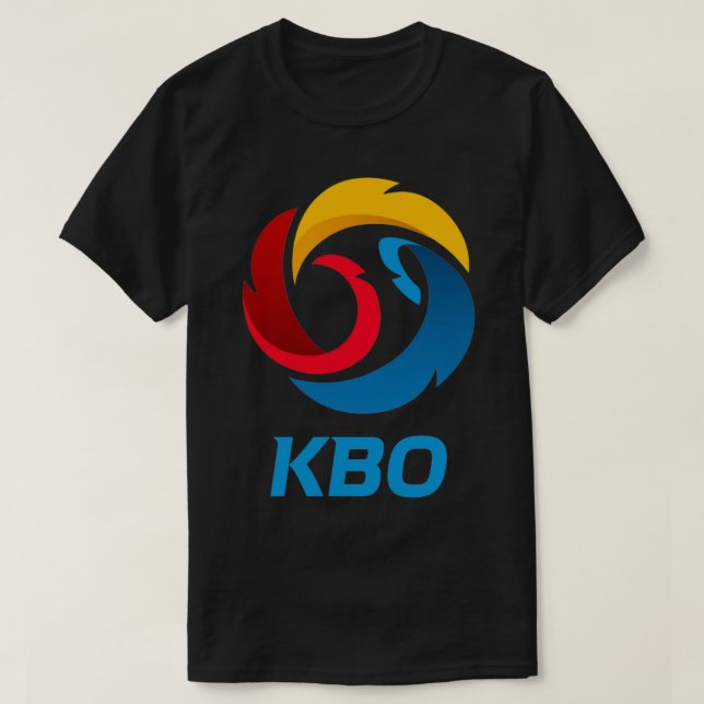 Korean Baseball KBO Logo Classic T-Shirt (Design Front)