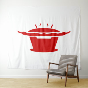 Korean BBQ (고기구이) Sign Tapestry