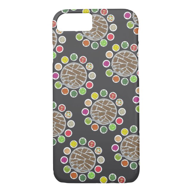 Korean BBQ Barbecue Roast Bulgogi Banchan Food Case-Mate iPhone Case (Back)