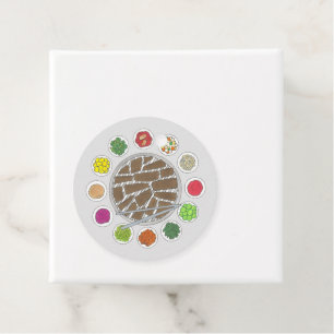 Korean BBQ Barbecue Roast Bulgogi Banchan Food Favour Tags