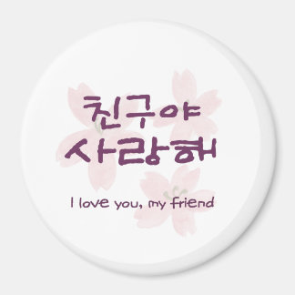 Korean Best Friend Magnet