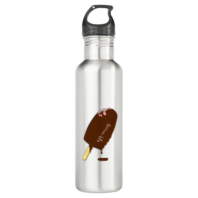 Korean Chocolate Icecream 710 Ml Water Bottle (Front)
