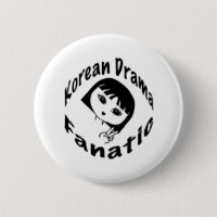 Korean Drama Fan Button
