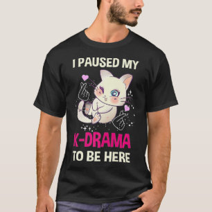Korean Drama Kdrama Finger Heart Design tv  T-Shirt