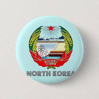 Korean Emblem 6 Cm Round Badge