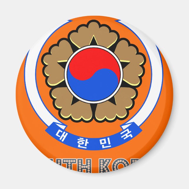Korean Emblem Magnet (Front)