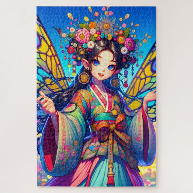 Korean Fairy Jigsaw Puzzle (Vertical)