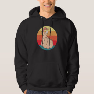 Korean Finger Heart Sign Hoodie