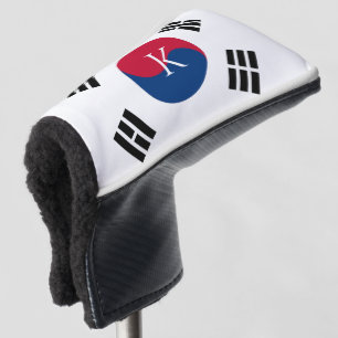 Korean flag of South Korea custom golf head cover