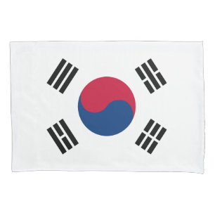 Korean flag pillowcase sleeve for bedroom