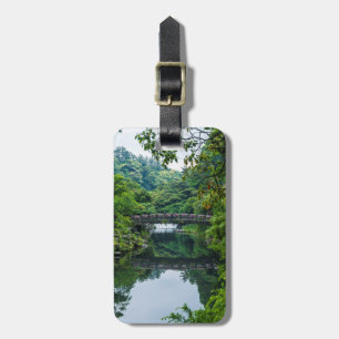 Korean Garden And Bridge Luggage Tag