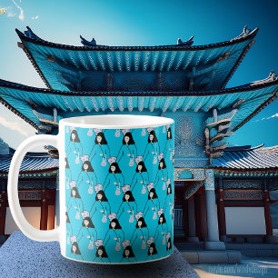  Korean Girl in Hanbok  Coffee Mug