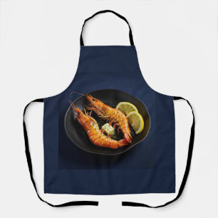 Korean Grilled King Prawn (Daegae Gui) Apron