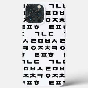 Korean   Hangul Alphabet iPhone 13 Pro Max Case