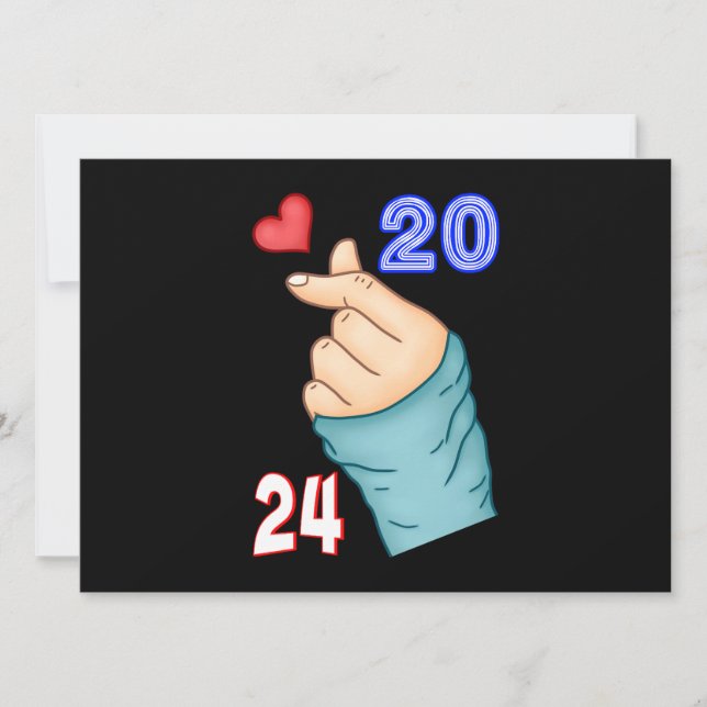 Korean Heart 2024 Announcement (Front)