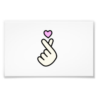 korean heart sign