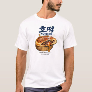 Korean Hotteok Street Food T-Shirt