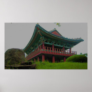 Korean Monument Poster