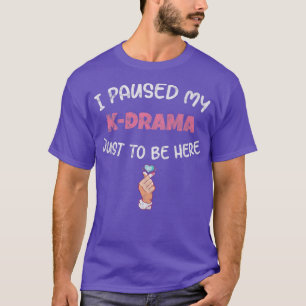 Korean Music K-Drama Korean pop fans gamers  T-Shirt