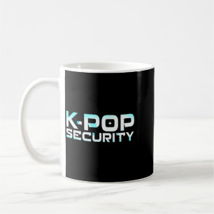 Korean Music Security K Pop Guard Dad Mum Funny Coffee Mug