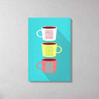 Korean pattern frame 1 canvas print