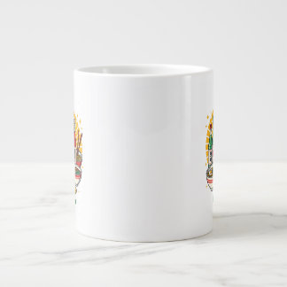 Korean Pop Culture Chest Print Espresso Cup