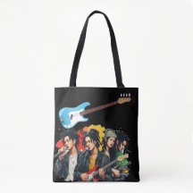Korean Reggae Band Guitar Graphic