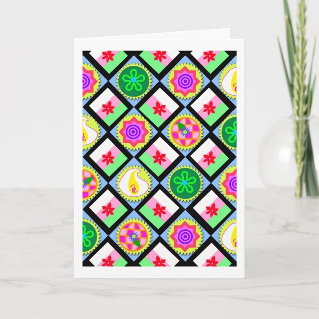 Korean Rice Cakes, Sweet Birthday Card (Front)