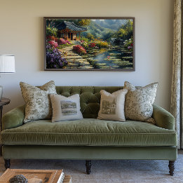 Korean Secret Garden Canvas Print