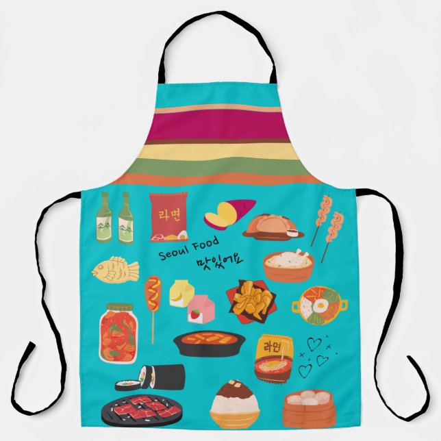 KOREAN SEOUL FOOD APRON (Front)
