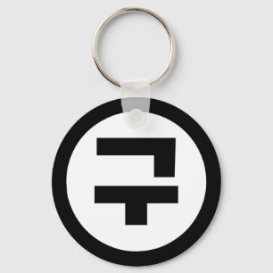 Korean Sino Number 9 Nine 구 【Gu】 Hangul Key Ring