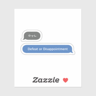 Korean Slang Chat Bubble ㅇㅜㄴ